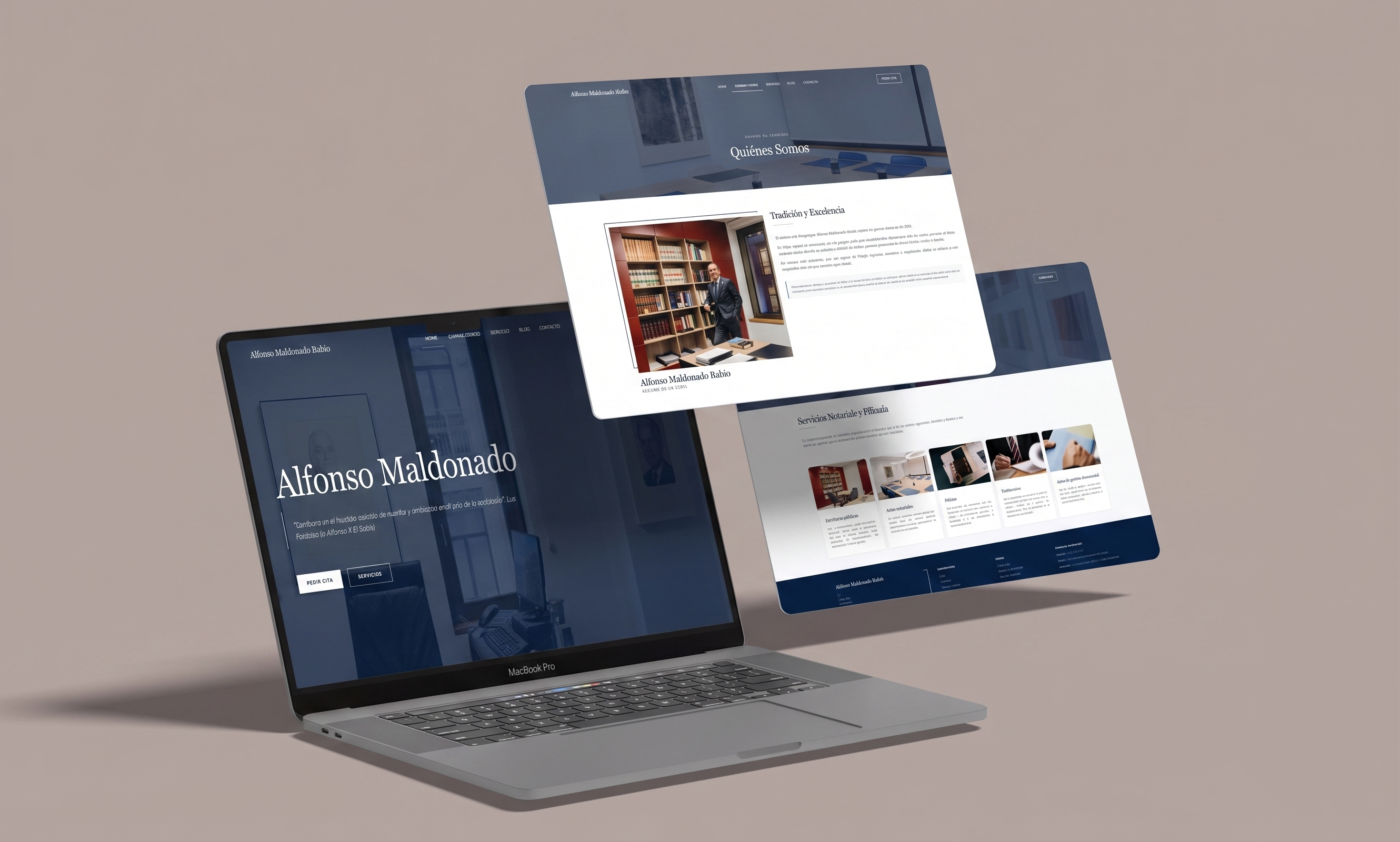 Mockup Notaría Alfonso Maldonado